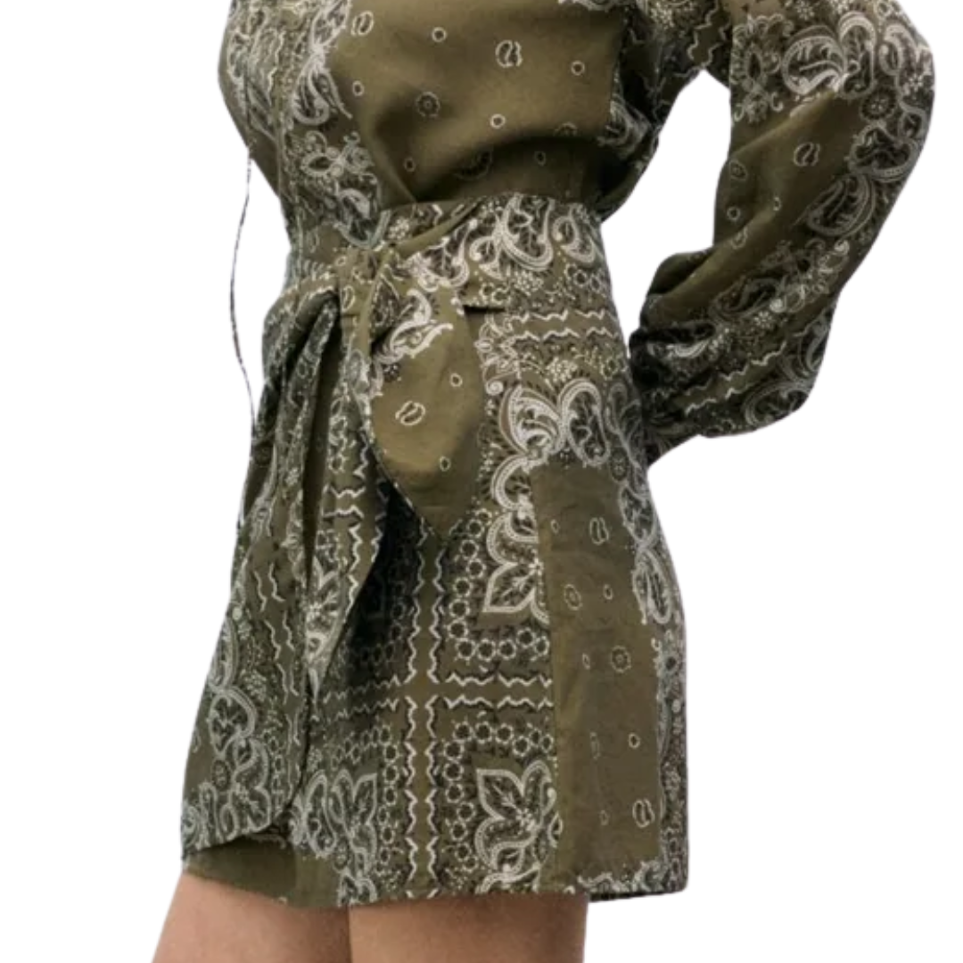 Waterlily Skirt in Bandana Print