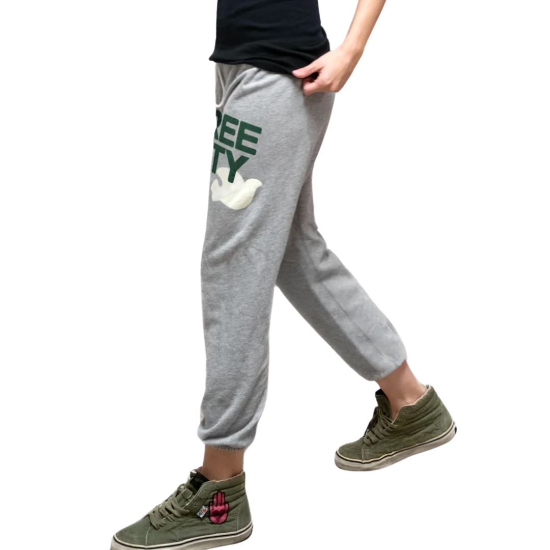 Heather Sweatpant in Heather Army