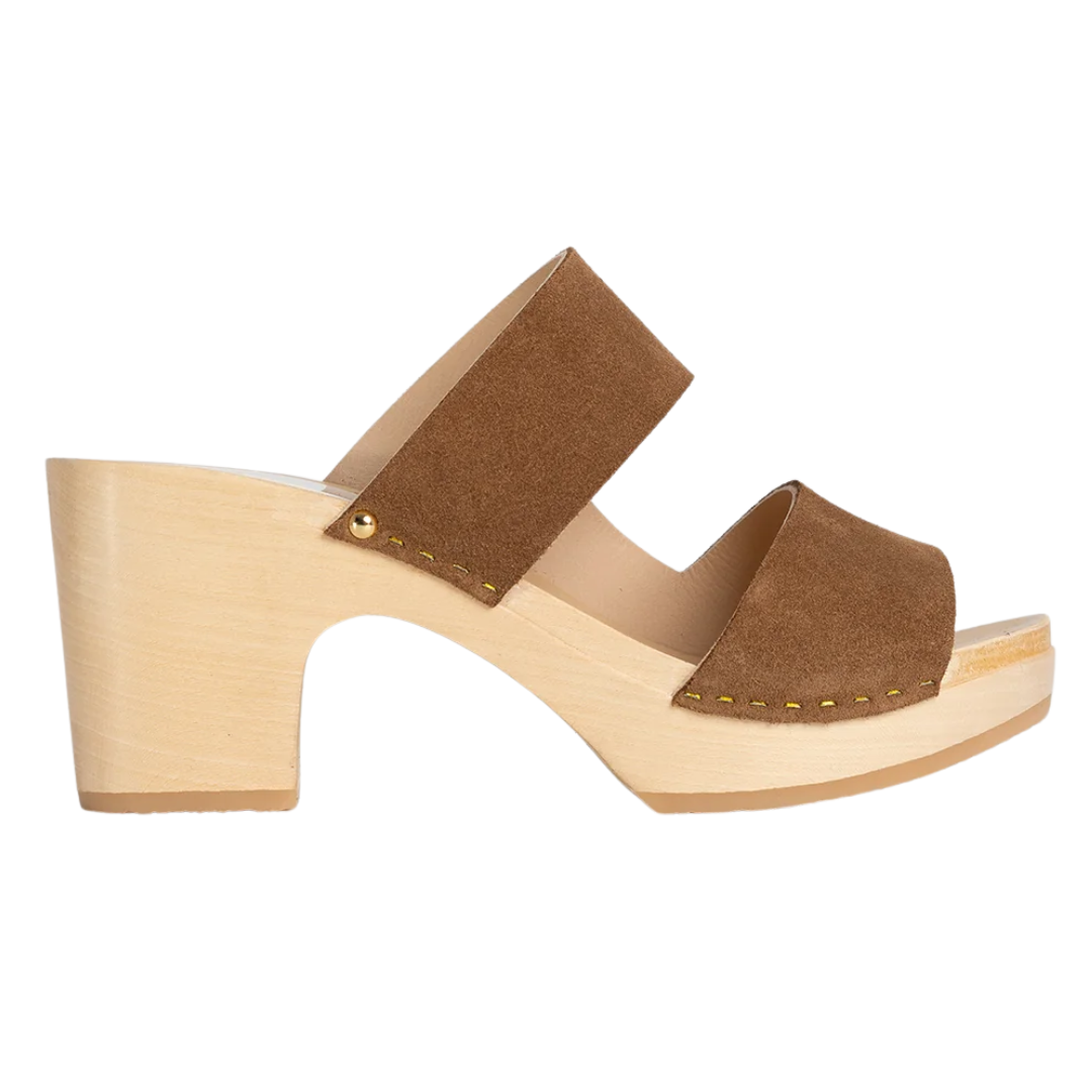 Yoyo Clog in Velvet Brown