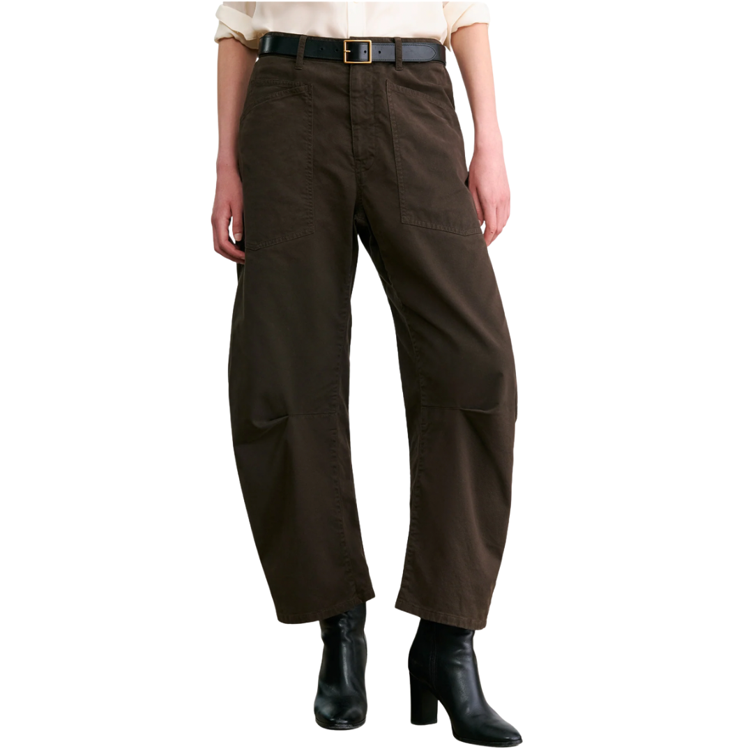 Shon Pant in Chocolate Brown