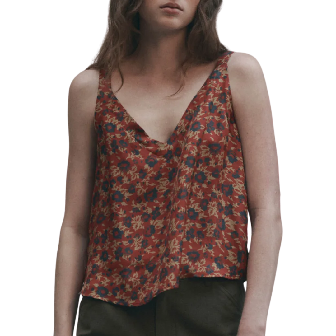 The Port Cami in Gilded Poppy
