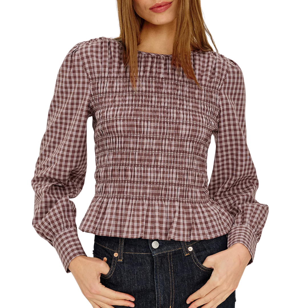 Tabi Shirt in Rust Rose