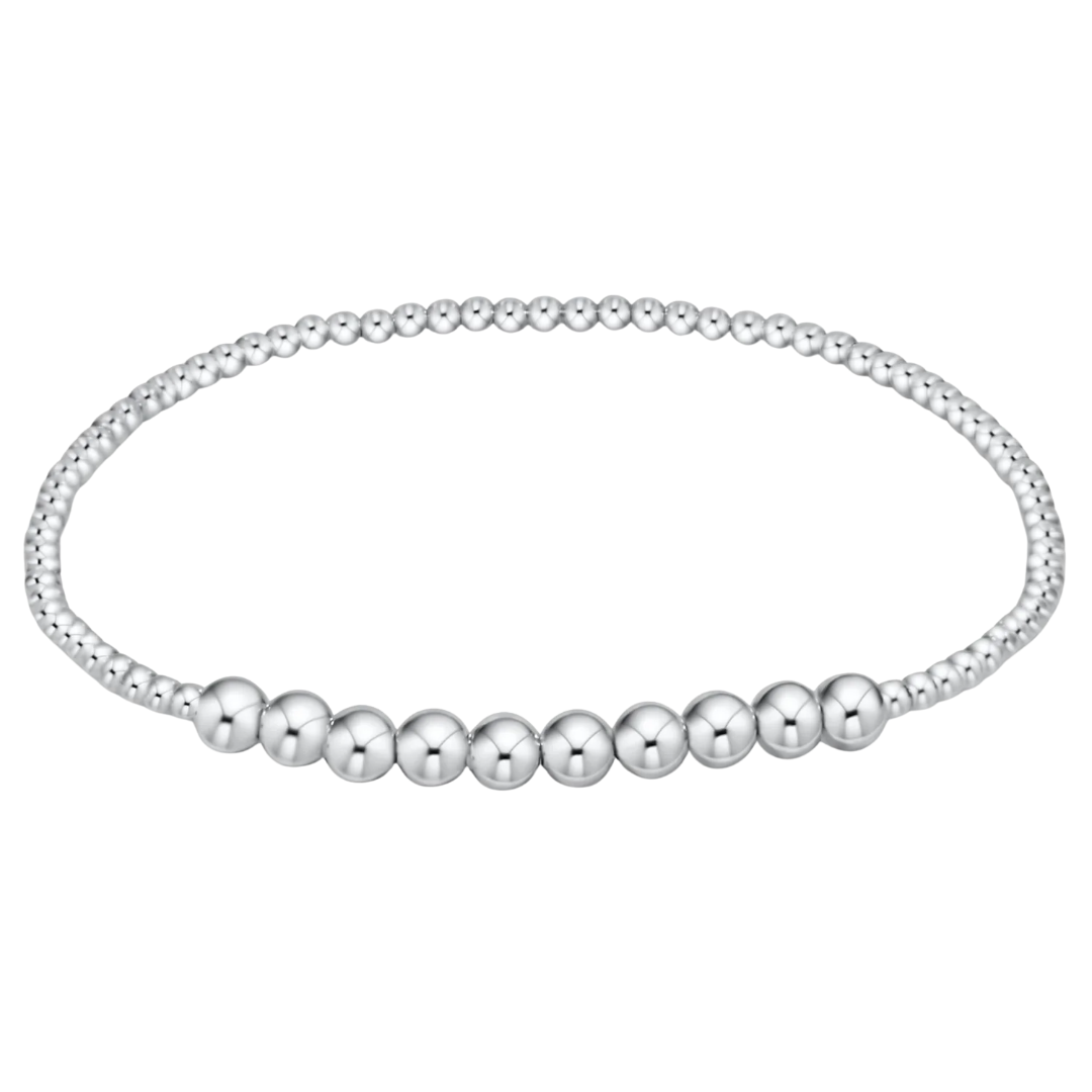 Classic Sterling Bliss 2MM Bracelet- 4MM Sterling