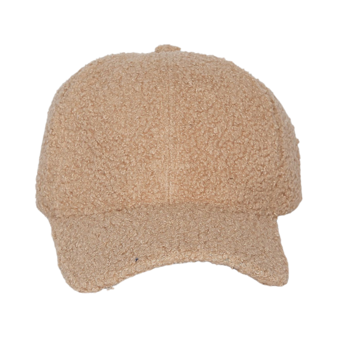 Solid Sherpa Cap in Natural