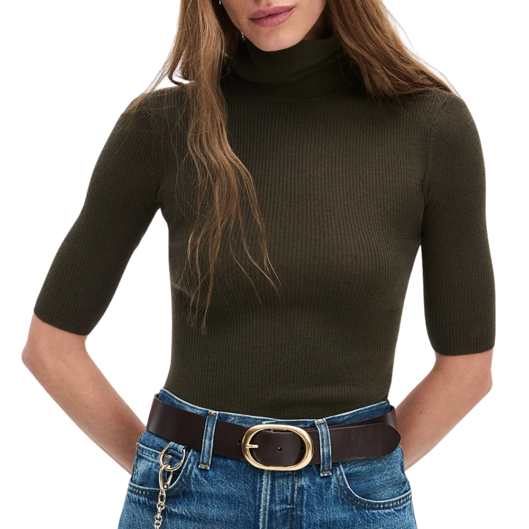 Amelia Top in Smoketree