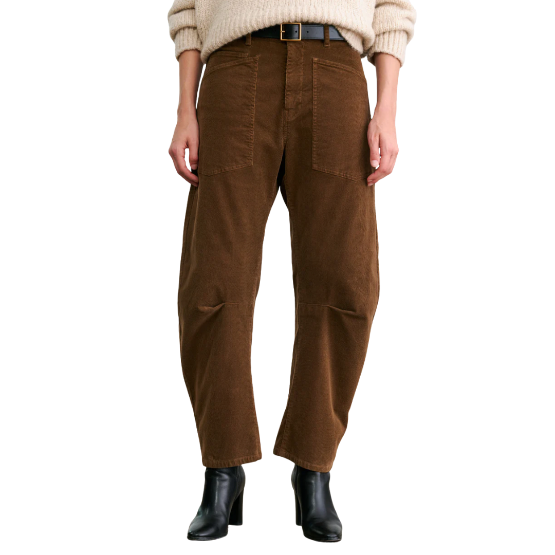 Shon Corduroy Pant in Caffe