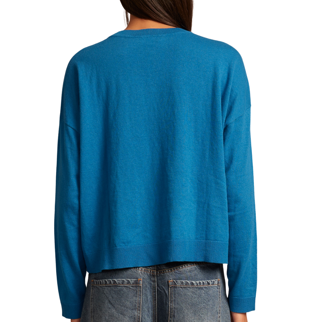 Sparrow Sweater in Voyage Blue