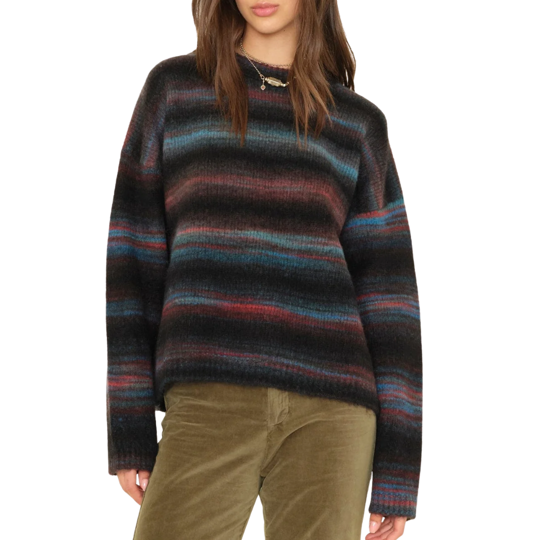 Anders Sweater in Black Ombre