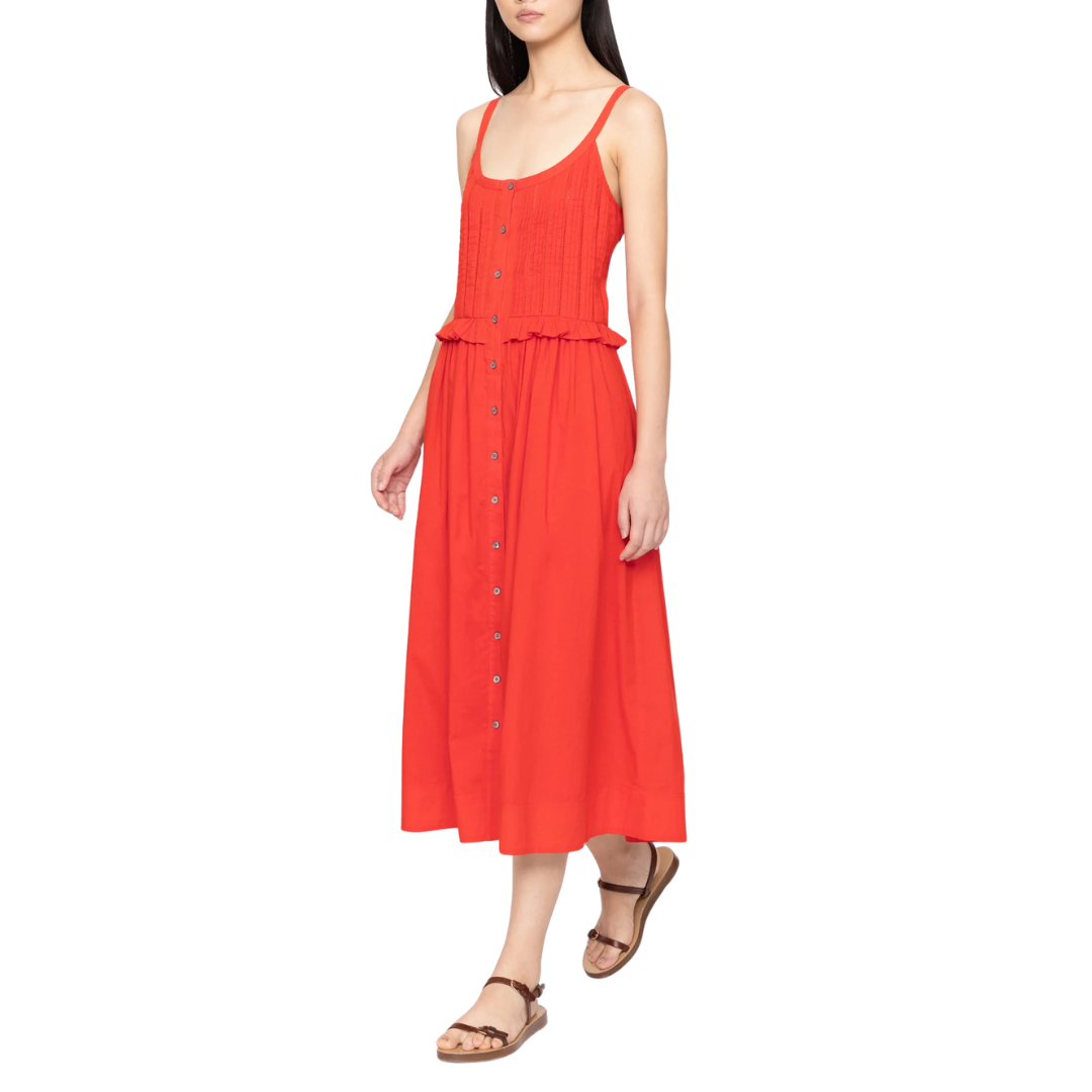 Alberte Tank Dress in Red