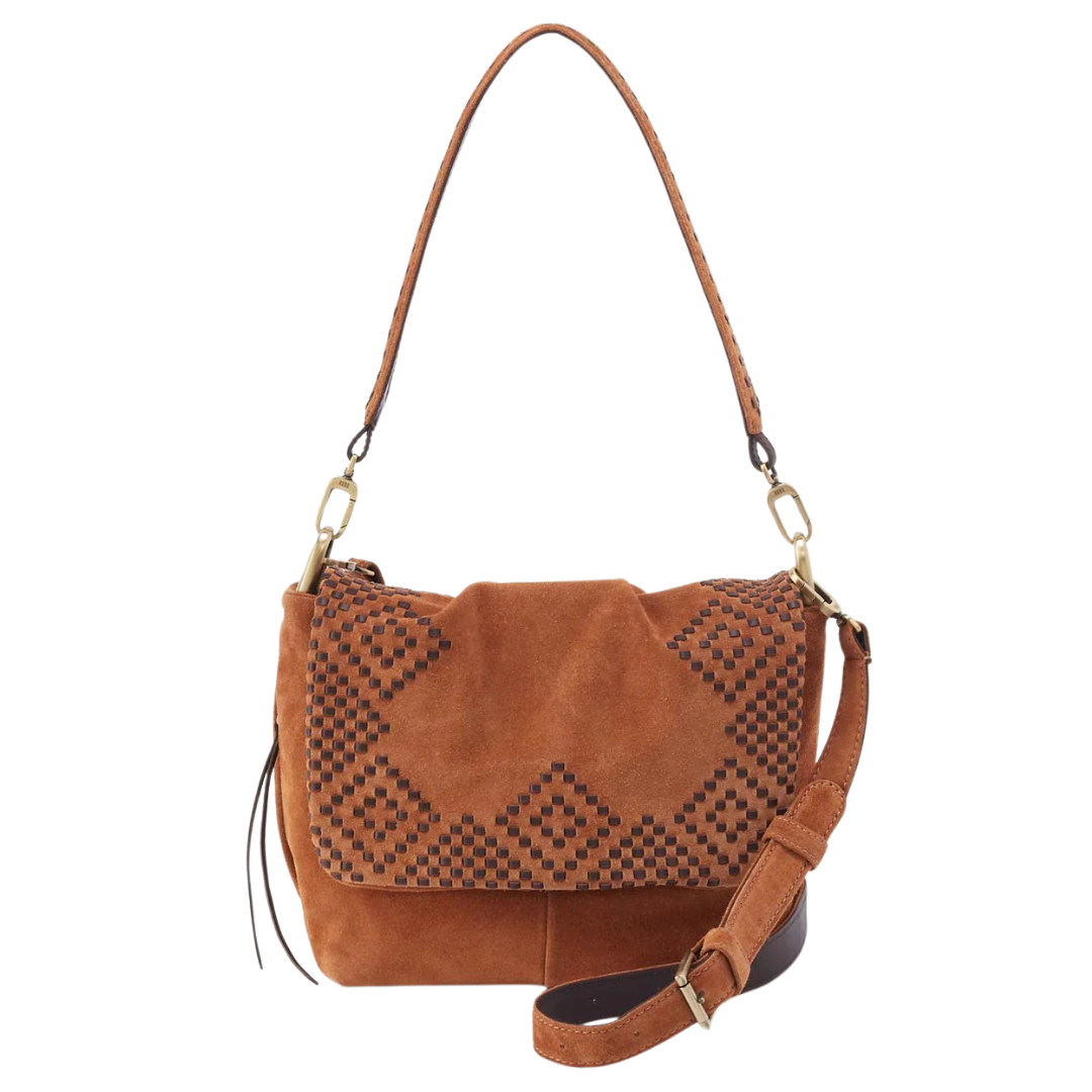 Harley Convertible Shoulder Bag in Oak Barrel