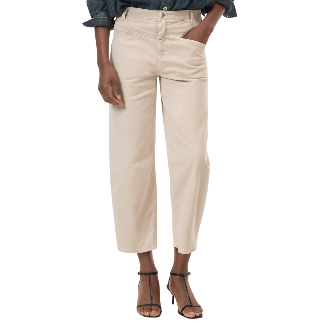 Stover-X Relaxed Pants 32" in Clay Beige