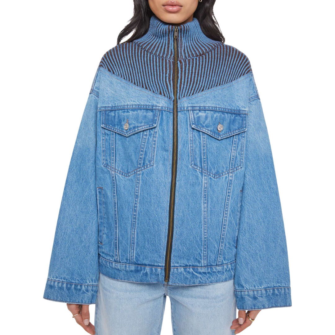 Mixtape Jacket in Coldslaw