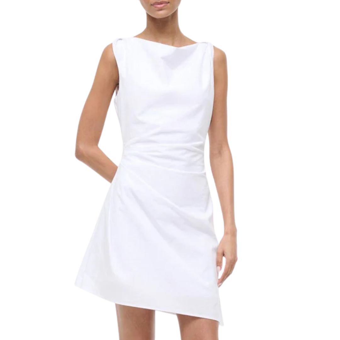 Callie Mini Dress in White