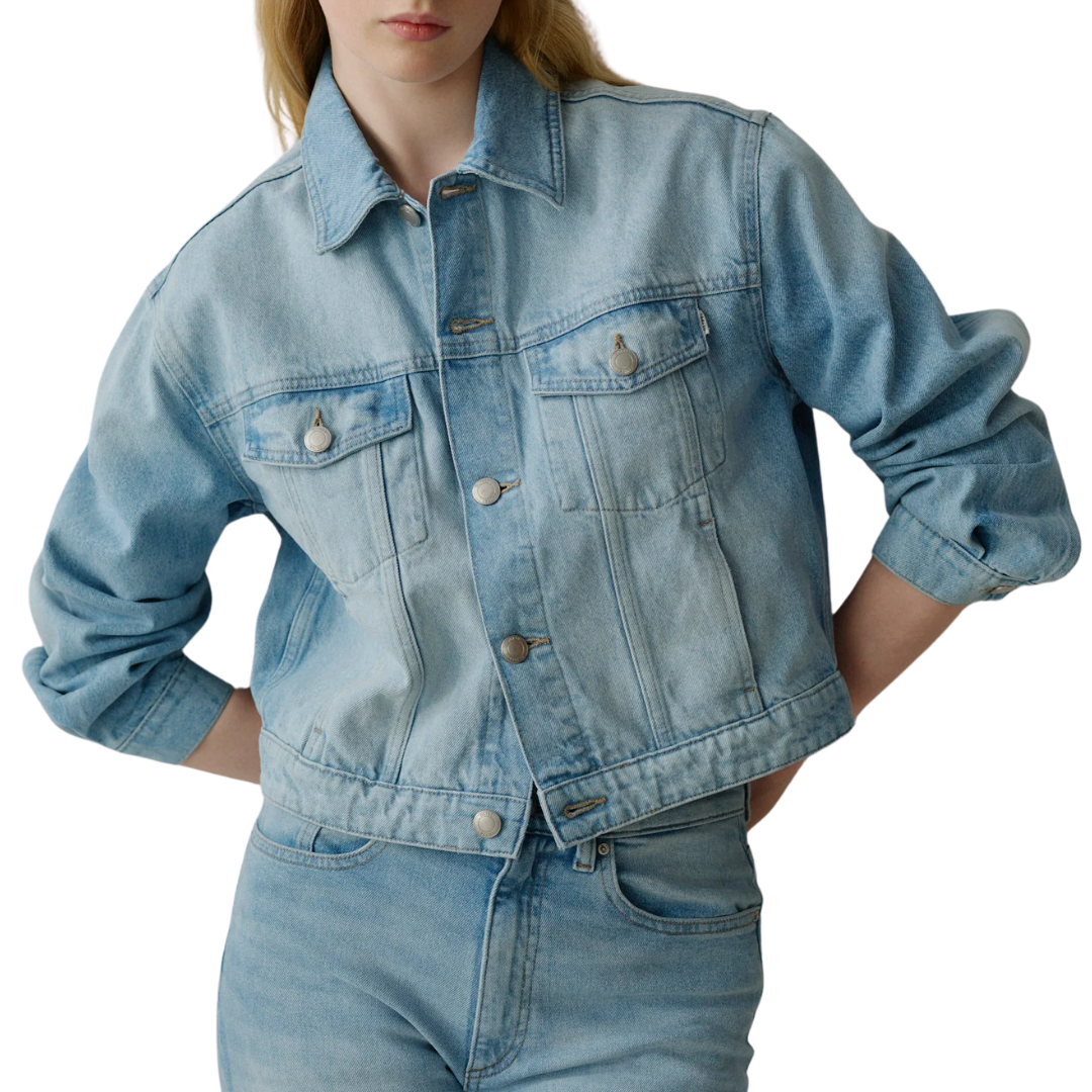 Jodie Denim Jacket in Prairie