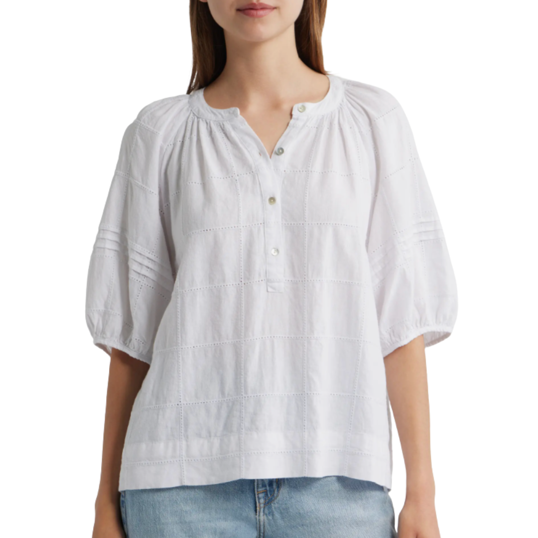 Shoshanna Top in Charli Patchwork