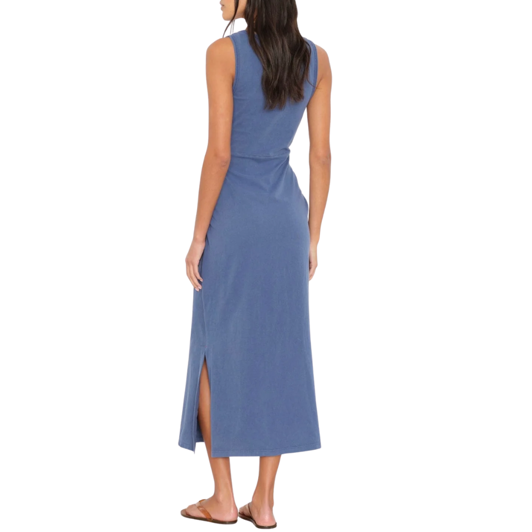Tia Dress in Vintage Navy