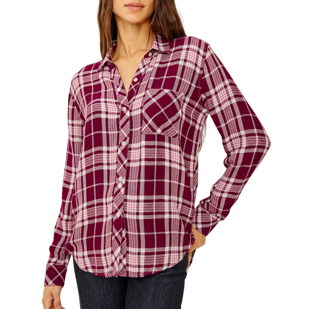 Hunter Shirt in Winterberry