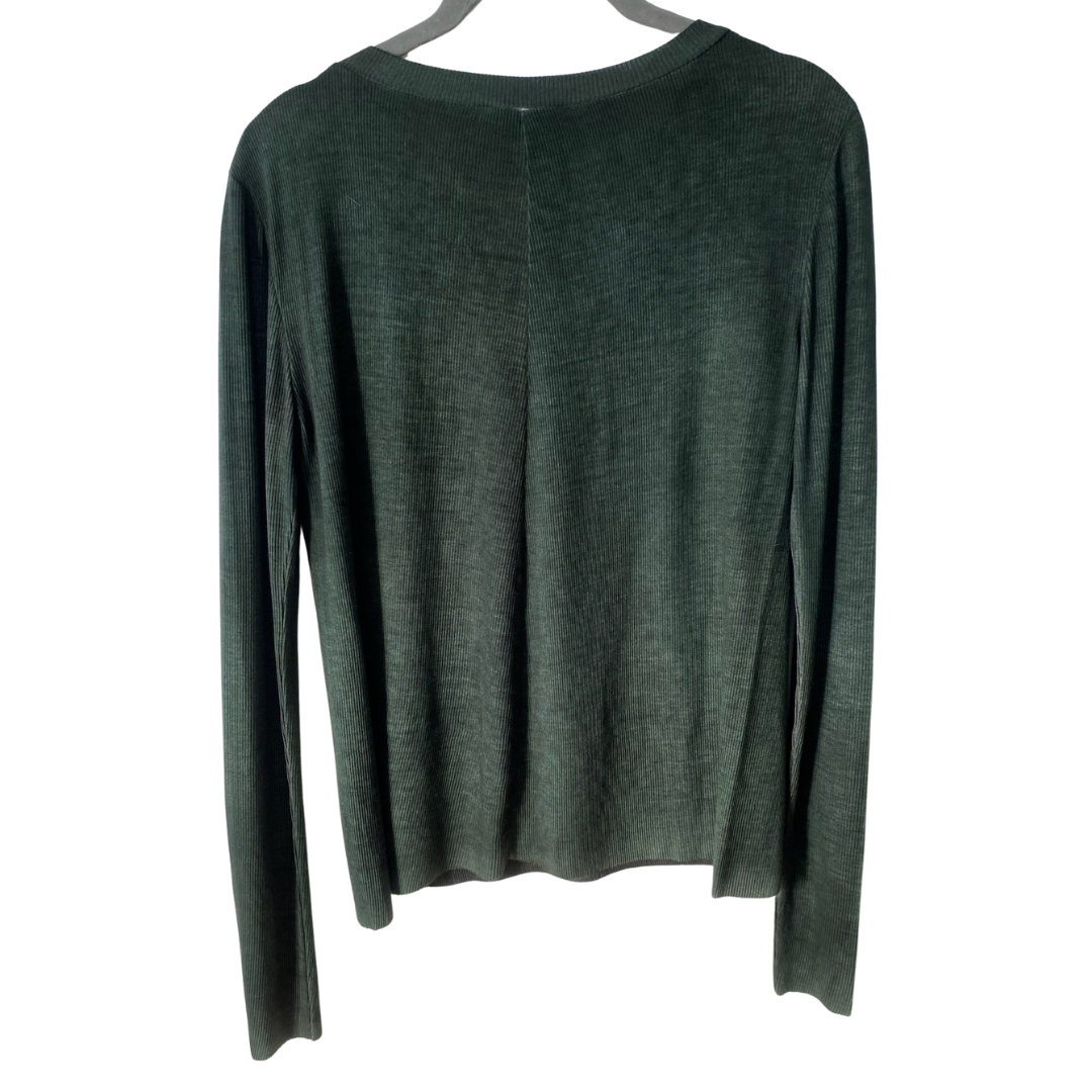Ribbed Micromodal Long Sleeve in Brughiera
