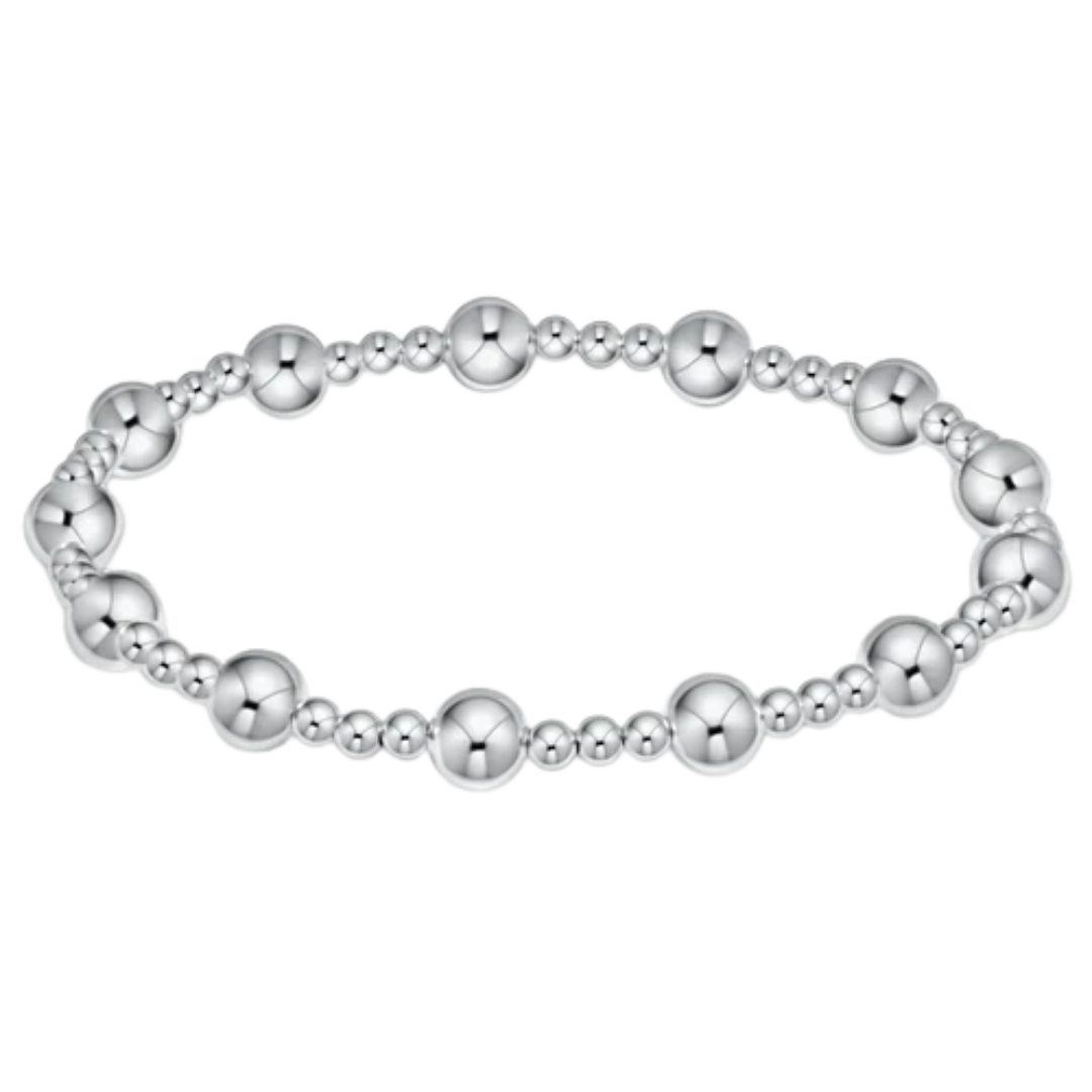Classic Sincerity Pattern 6MM Bracelet in Sterling