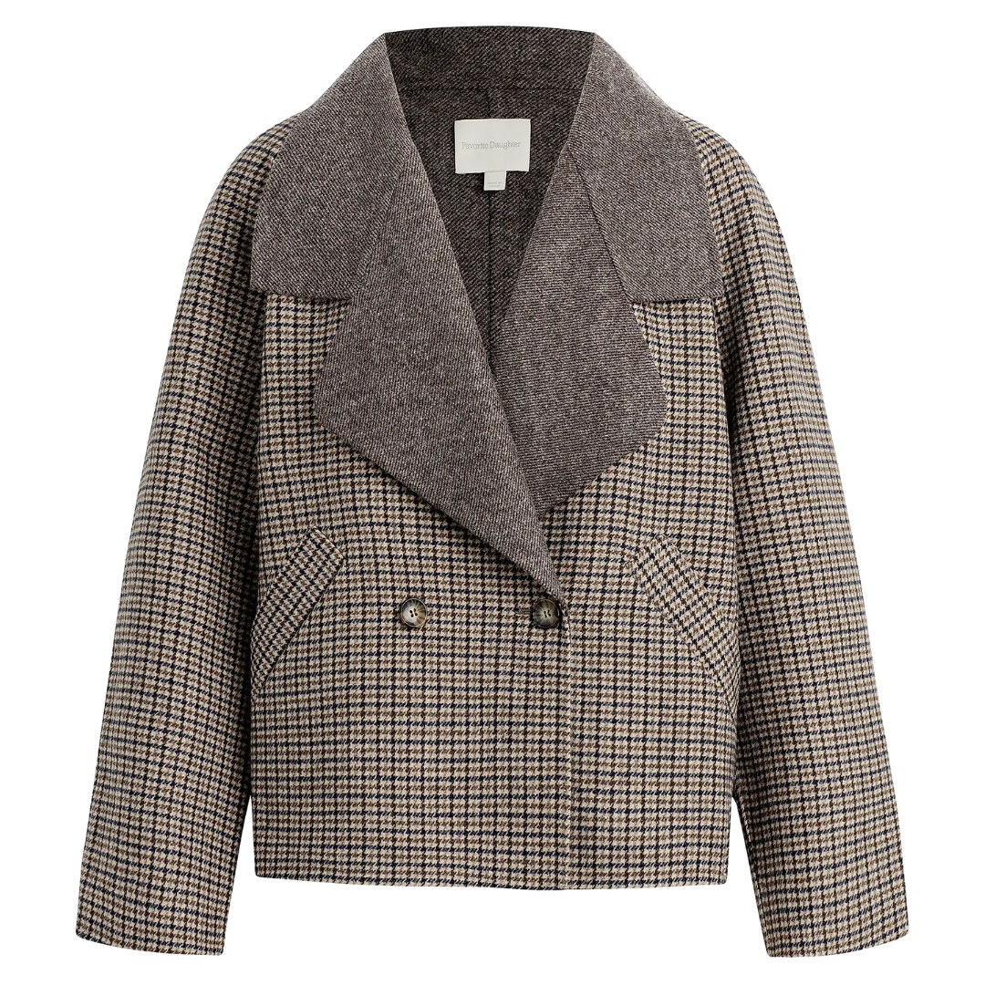 Cameron Coat in Dorset Plaid