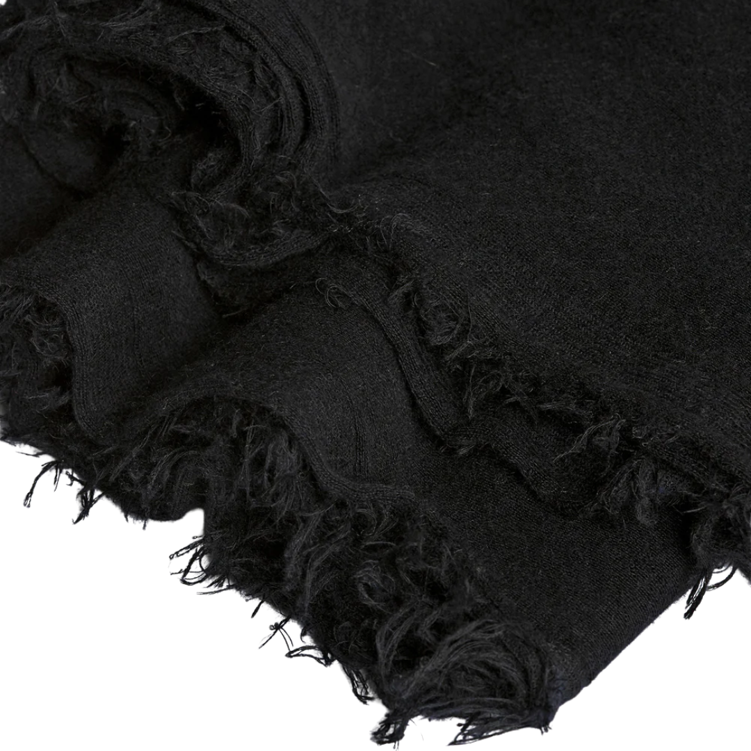 Love Scarf in Black