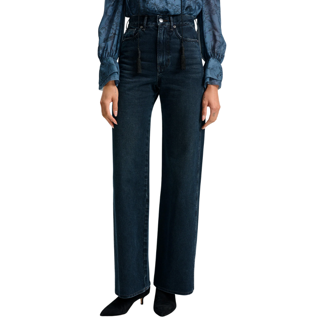 Taylor Wide-Leg Jean in Dark Midnight