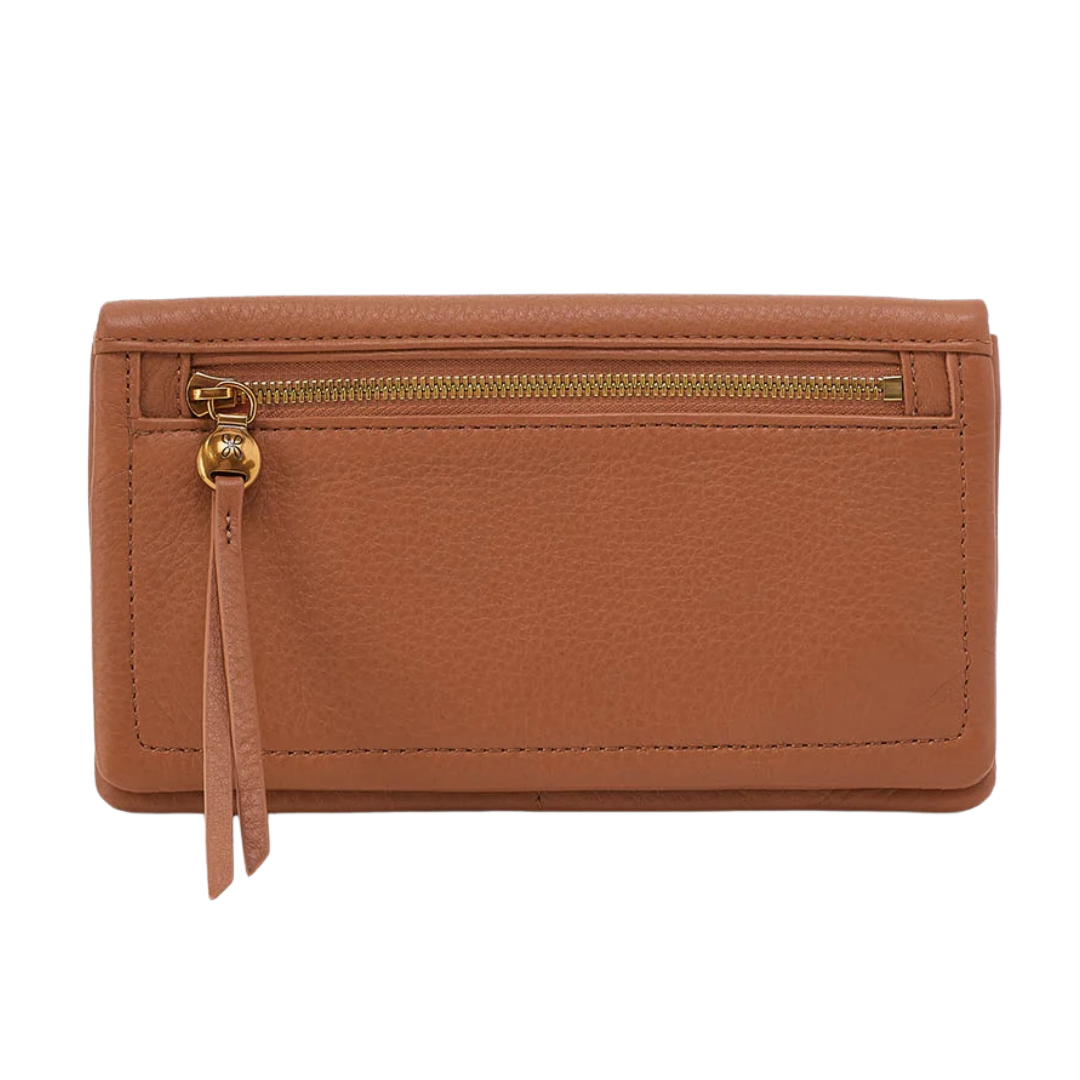 Lumen Continental Wallet in Warm Honey