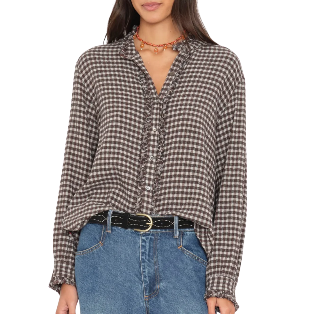 Amelie Shirt in Walnut Brown