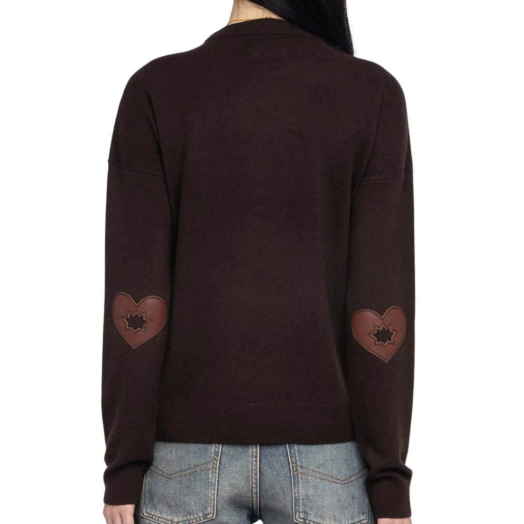 Cici Sweater in Dark Chocolate