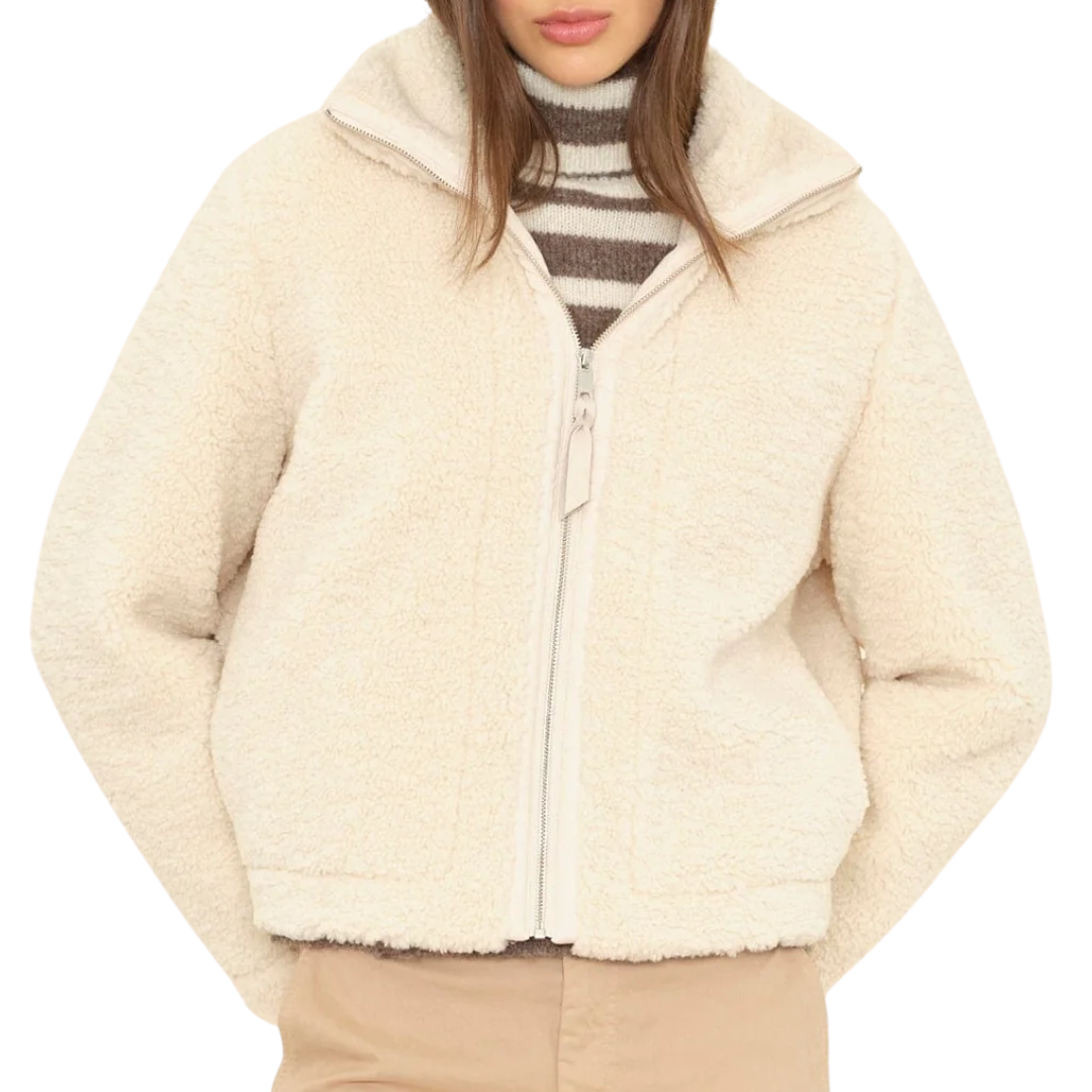 Dree Bomber in Cream