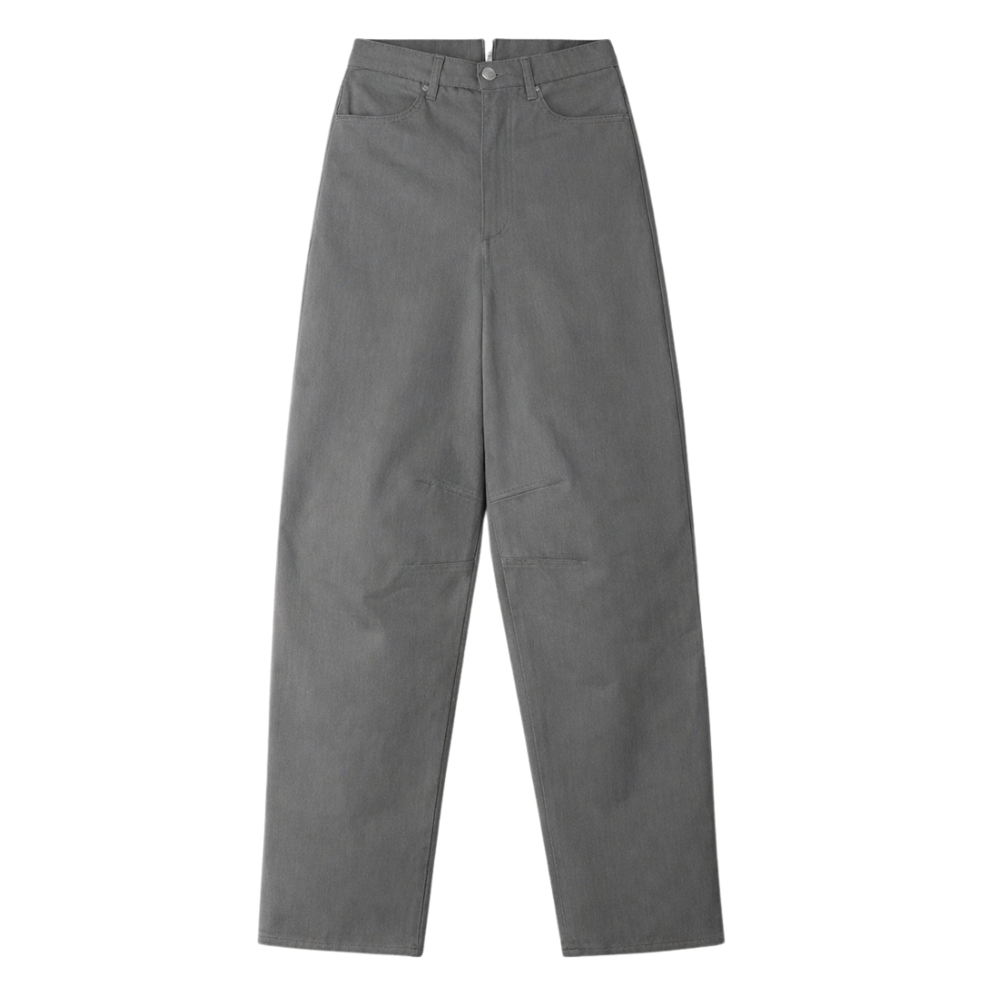 Denim Trousers in Grey