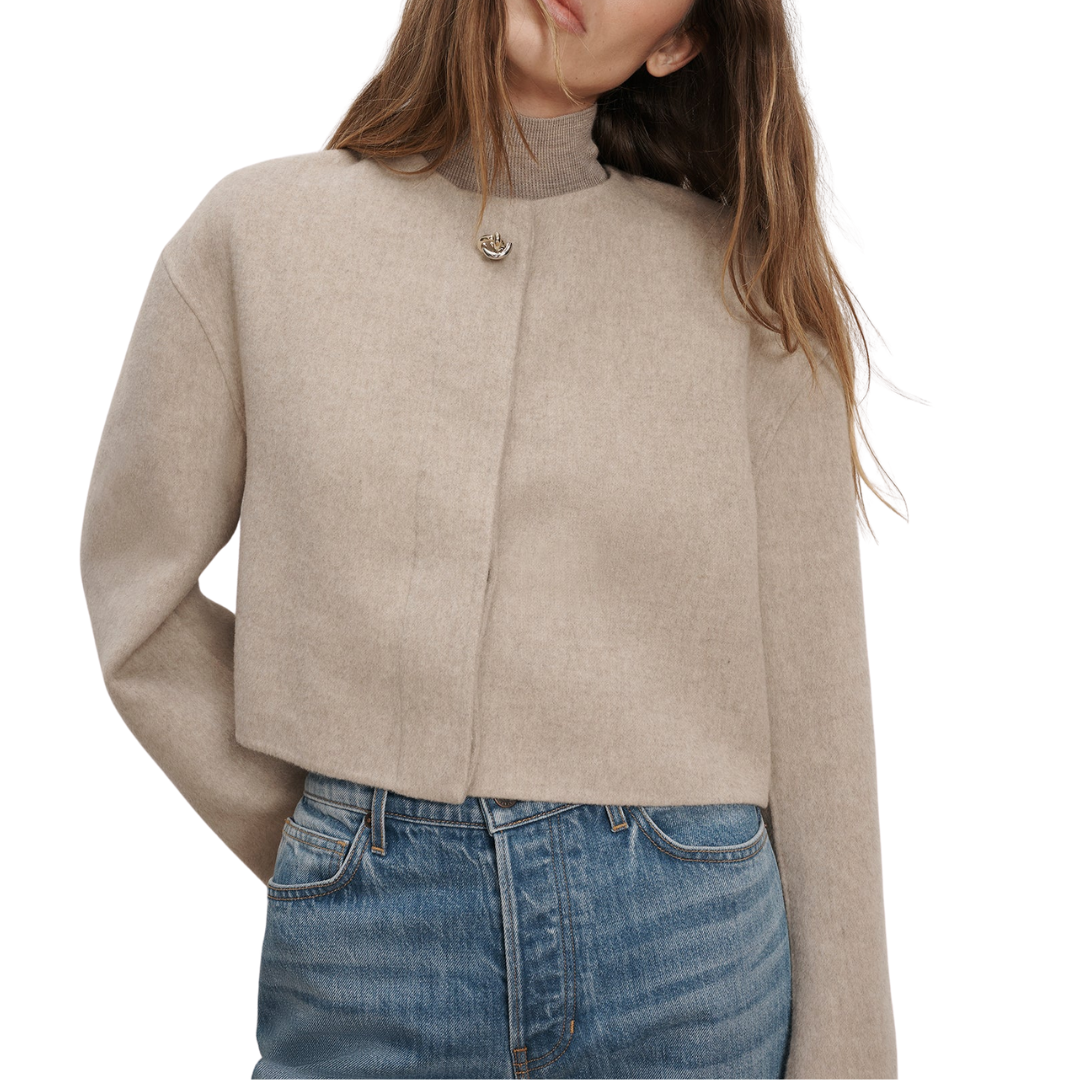 Philips Jacket in Oatmeal Melange