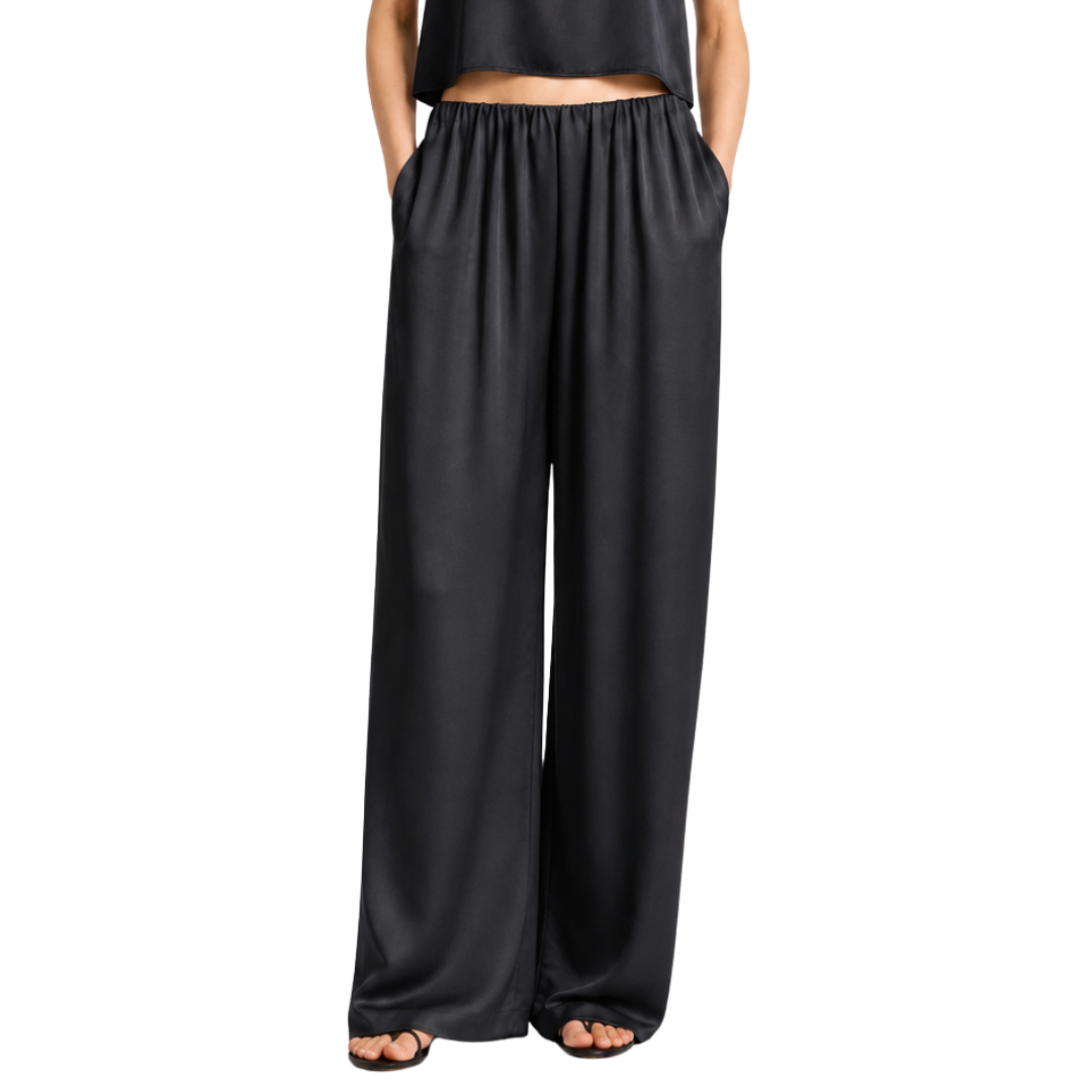 Paige Pull-on Pant in Black