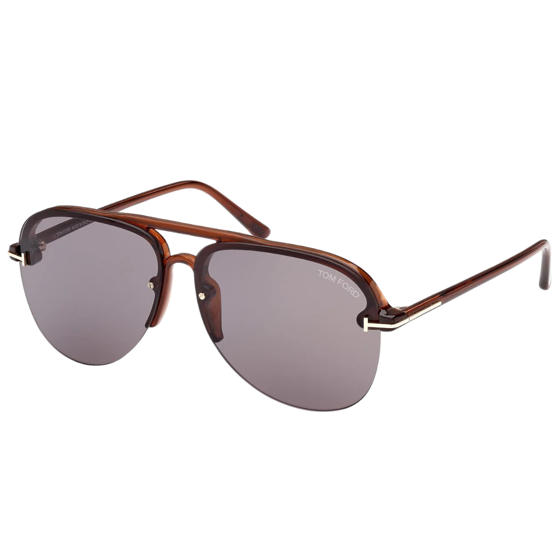 Terry Sunglasses in Shiny Light Brown