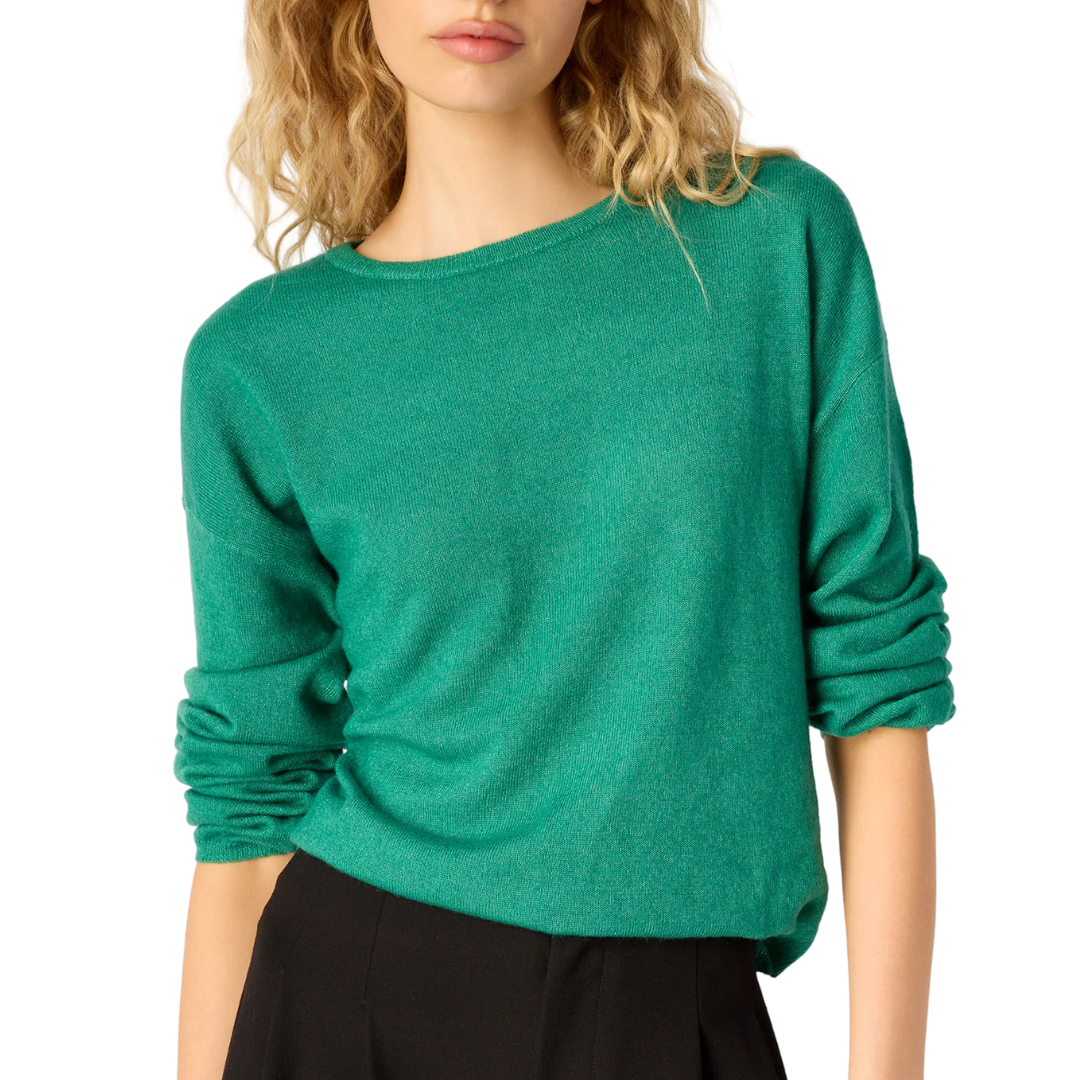 Leith Wool Sweater in Verdant