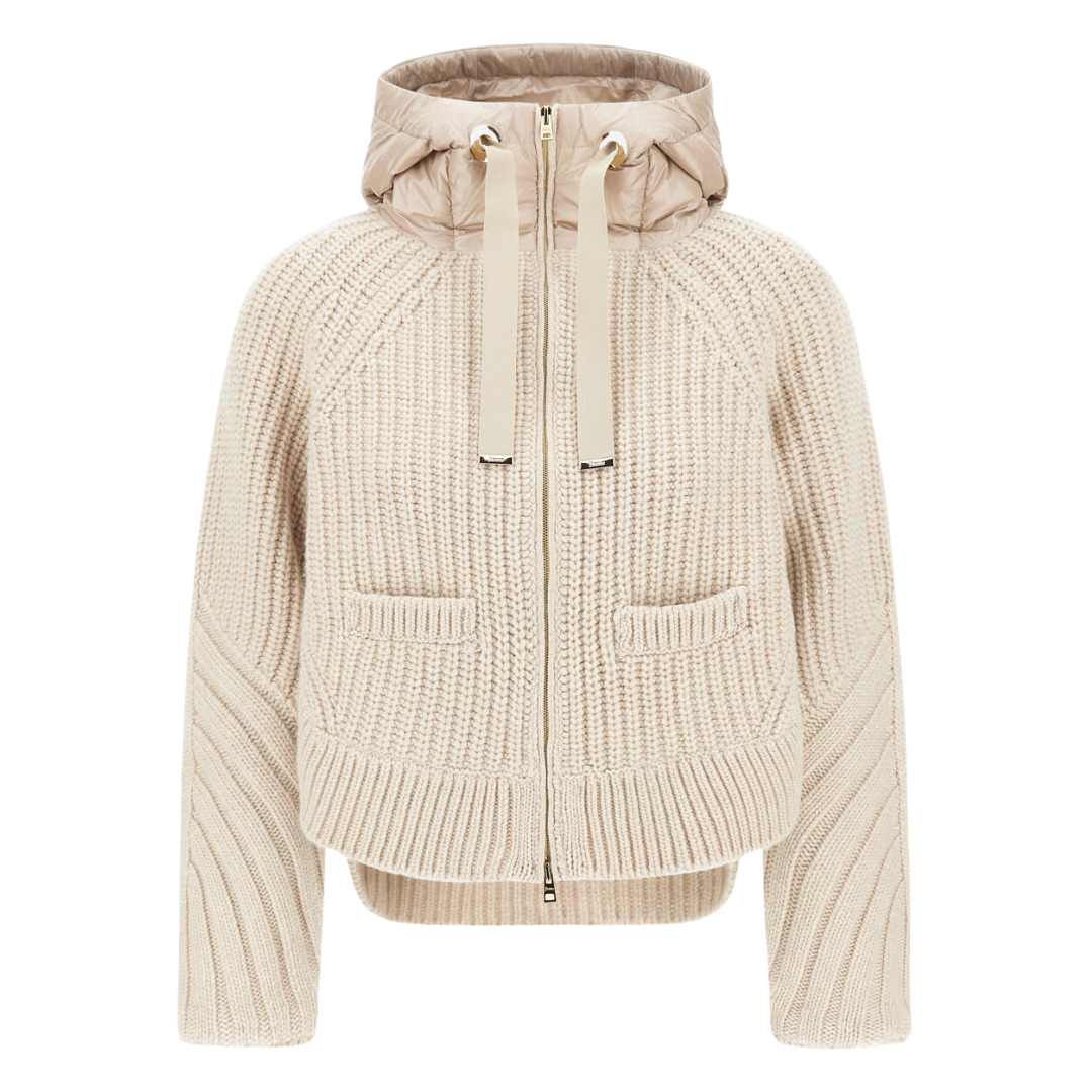 Cob Stitch Cardigan in Chantilly