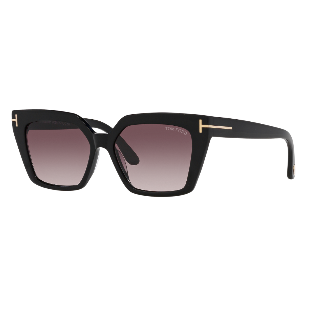 Winona Sunglasses in Shiny Black