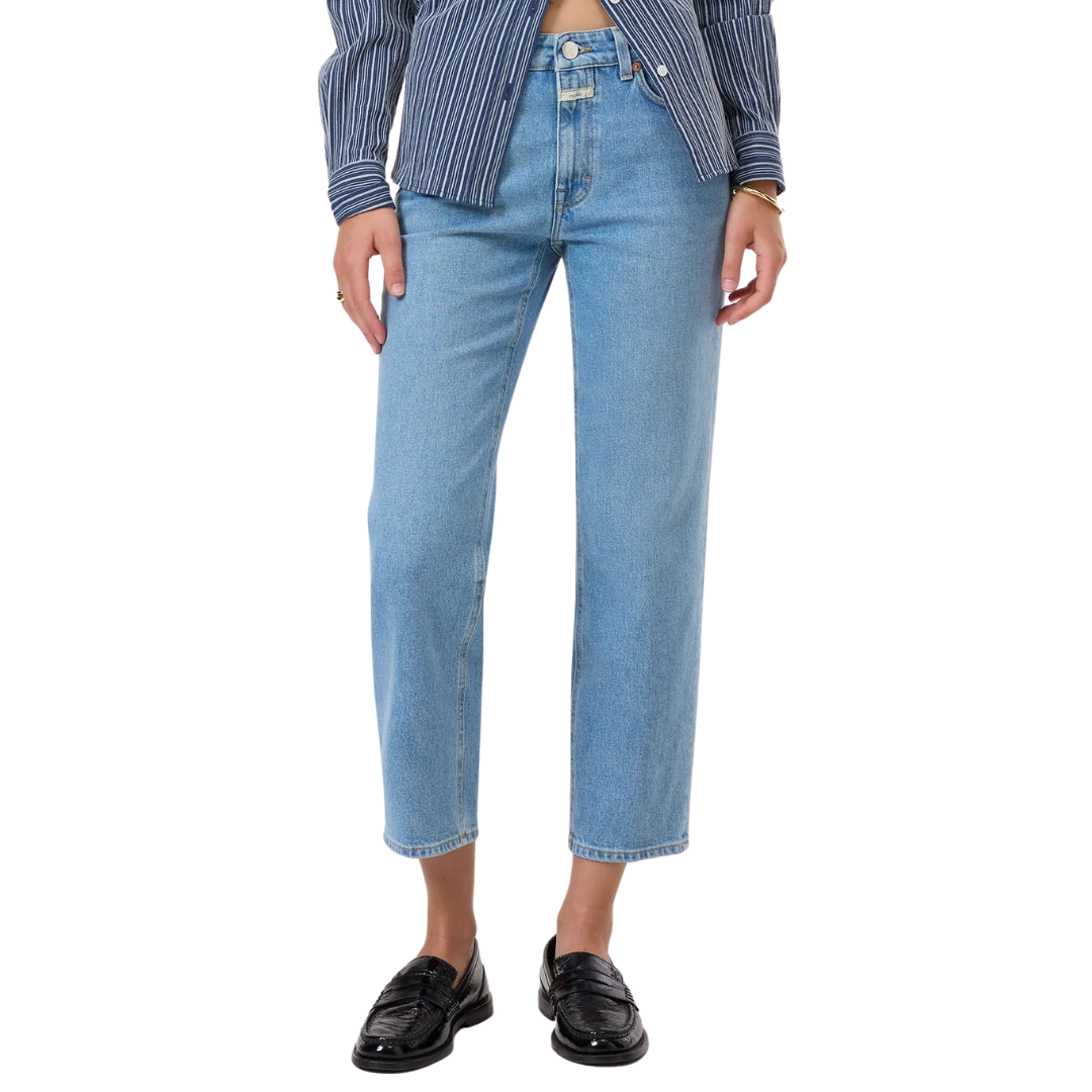 Milo Straight Jeans in Light Blue