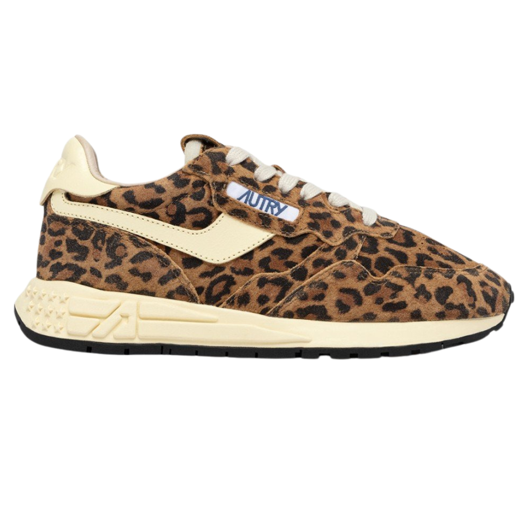Reelwind Low Sneakers in Leopard and Rutabaga