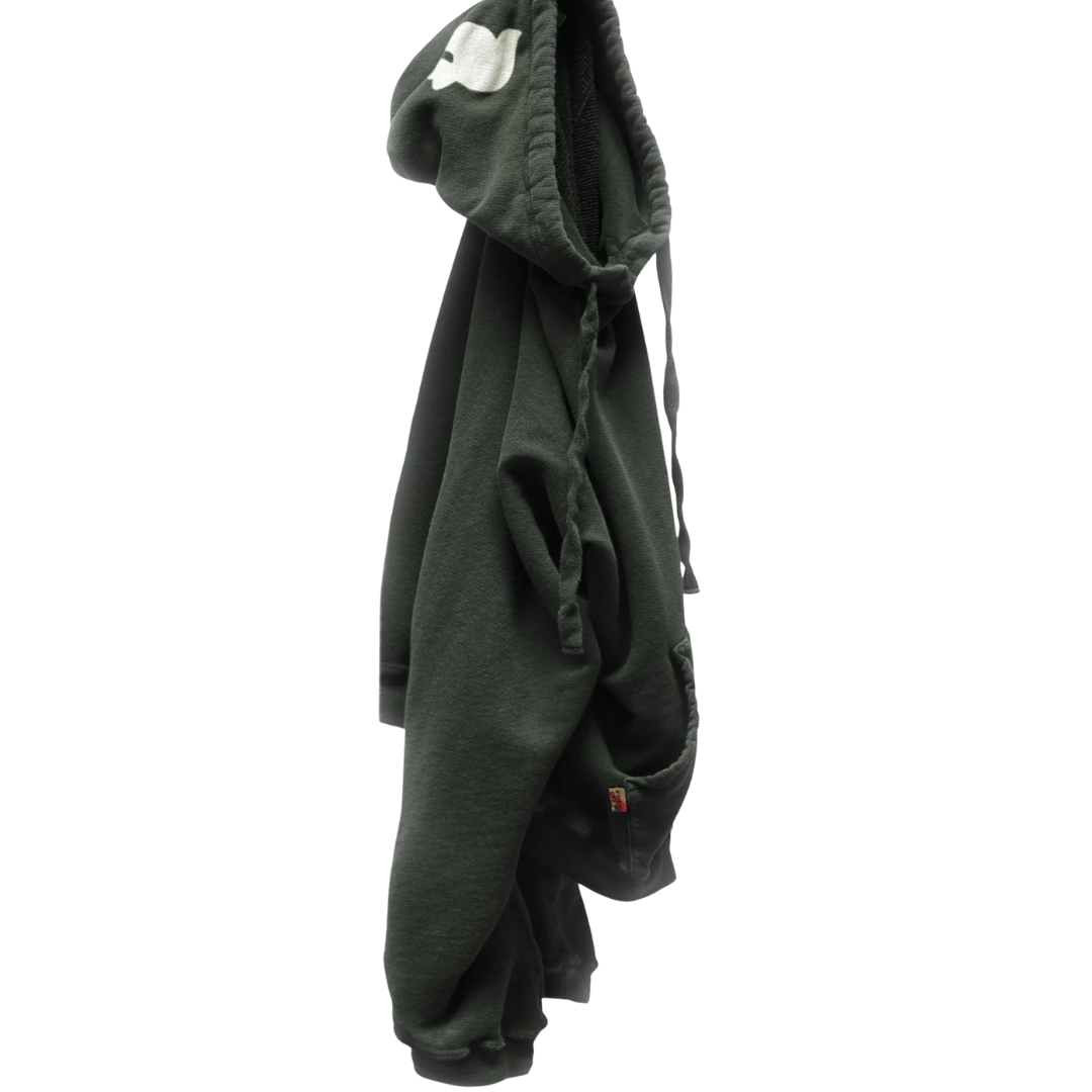 Basicgoodness Terry Fluff Hoodie in Tent