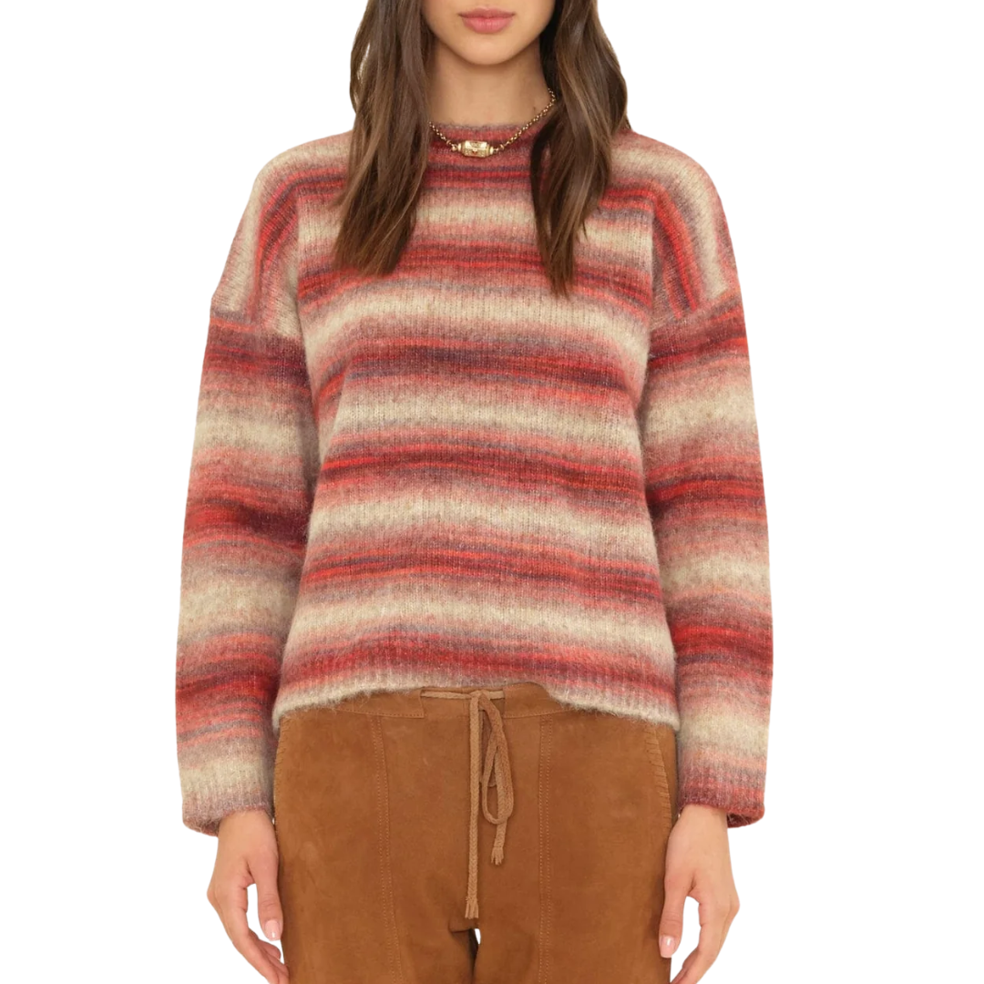 Anders Sweater in Sienna Ombre