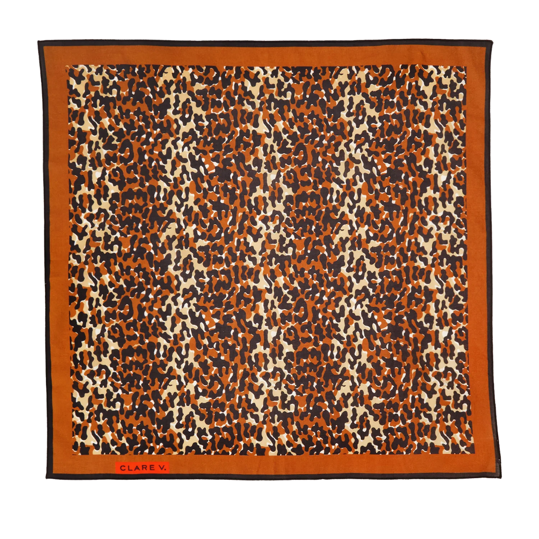 Bandana in Caramel Multi Double Jag