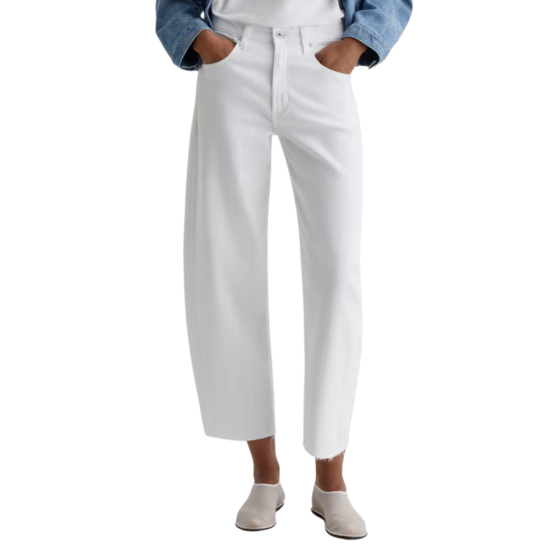 Hattie Crop in Gallery White