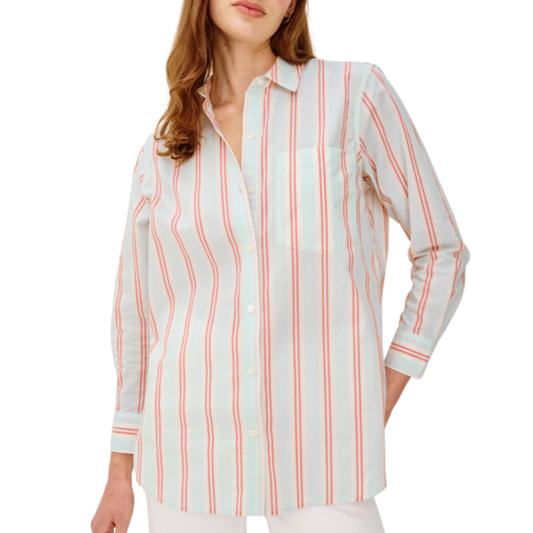 Elsa Shirt in Portofino Stripe