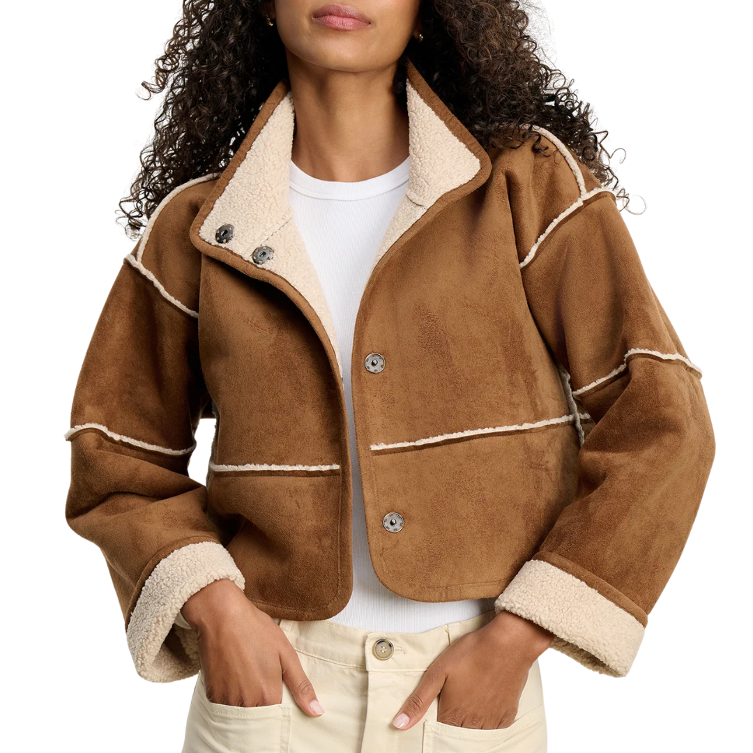Kelly Reversible Jacket in Tobacco