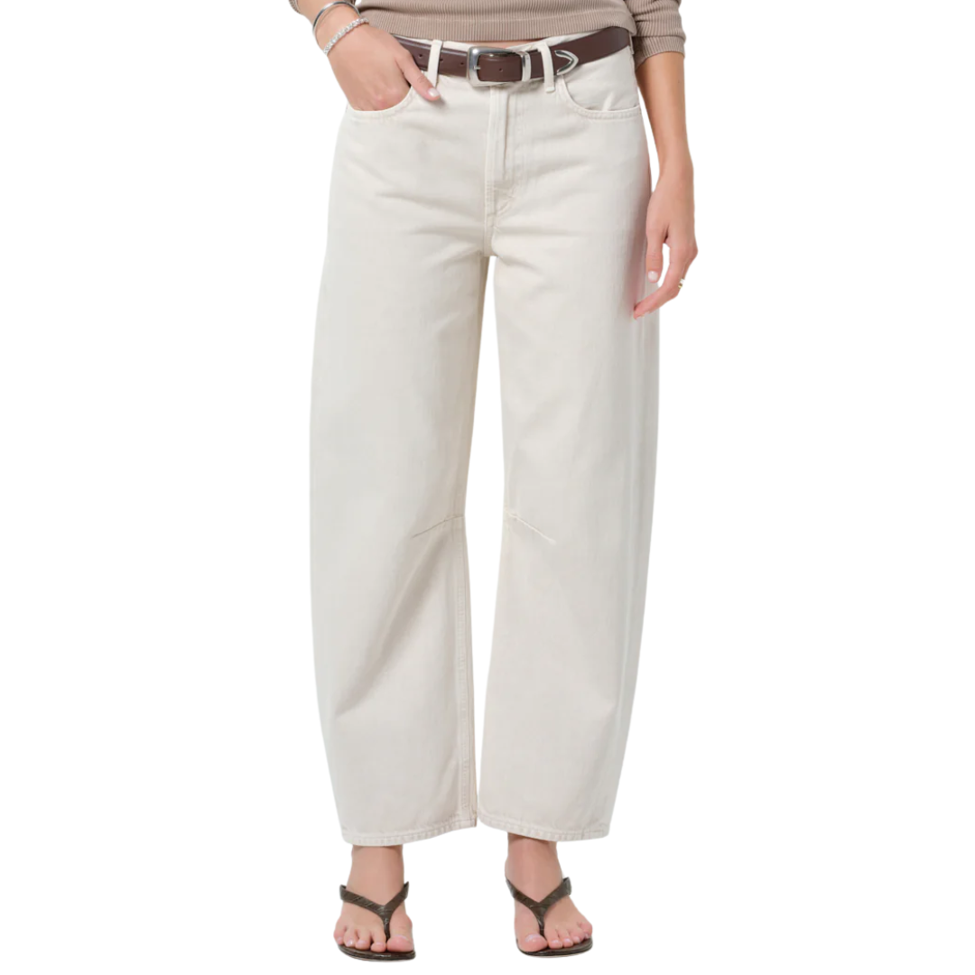 Miro Relaxed Jean in Almondette