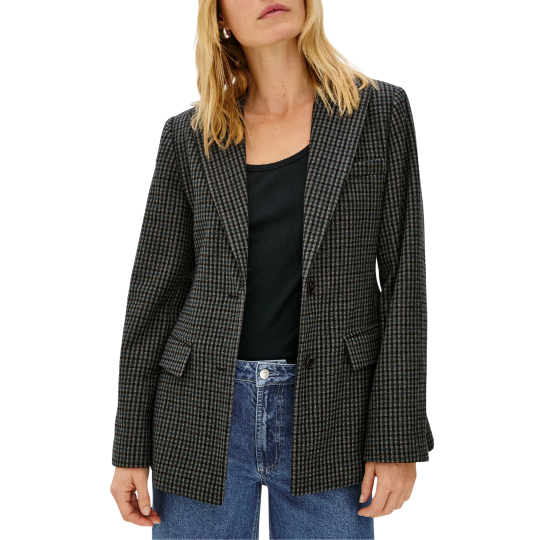 Doris Blazer in Glasgow Check