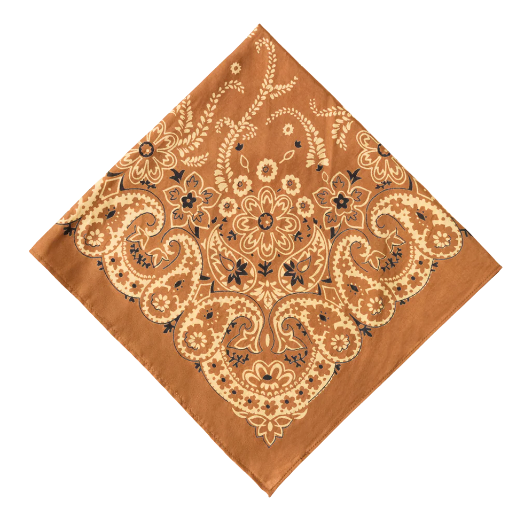 Bodhi Toffee Bandana in Light Brown