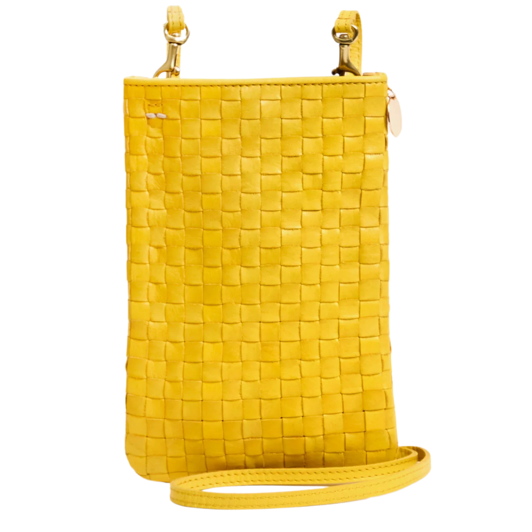 Poche in Snapdragon Woven Checker