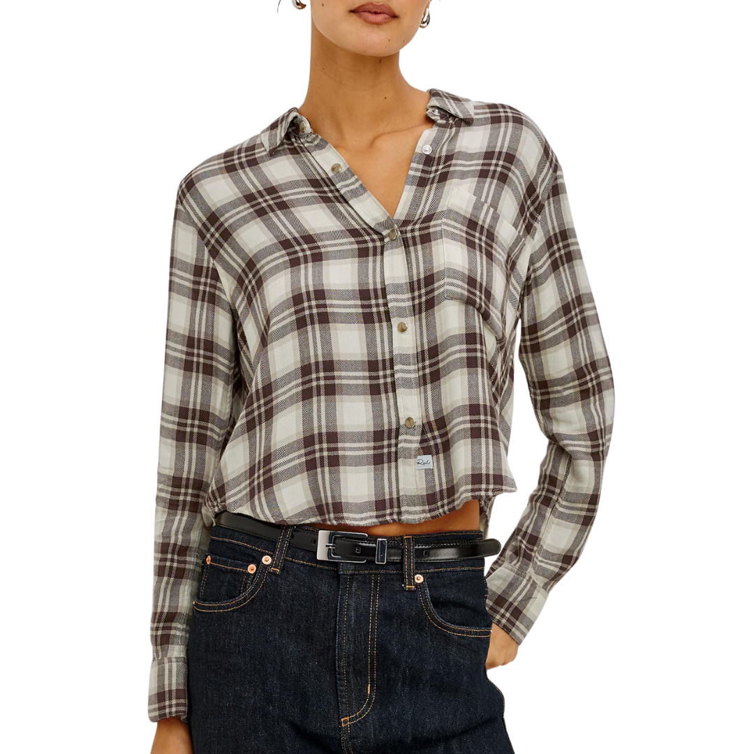 Malin Shirt in Birch Hickory
